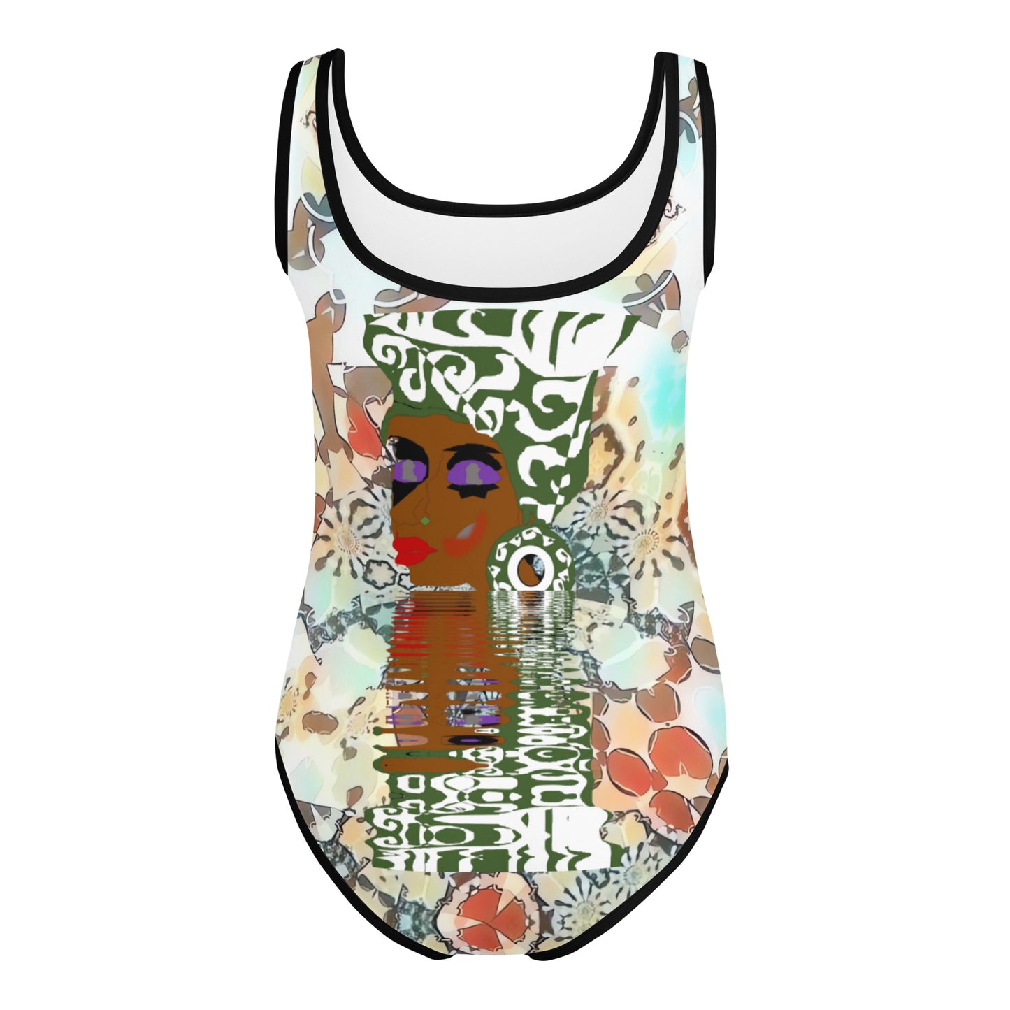 All-Over Print Kids Swimsuit