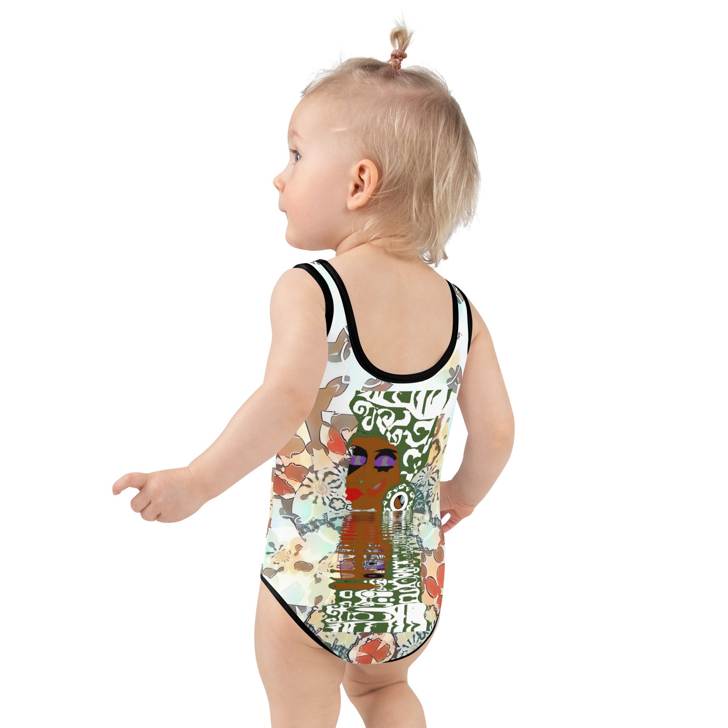 All-Over Print Kids Swimsuit