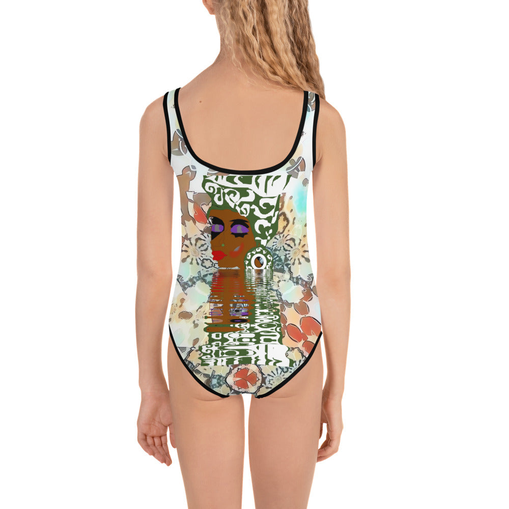 All-Over Print Kids Swimsuit