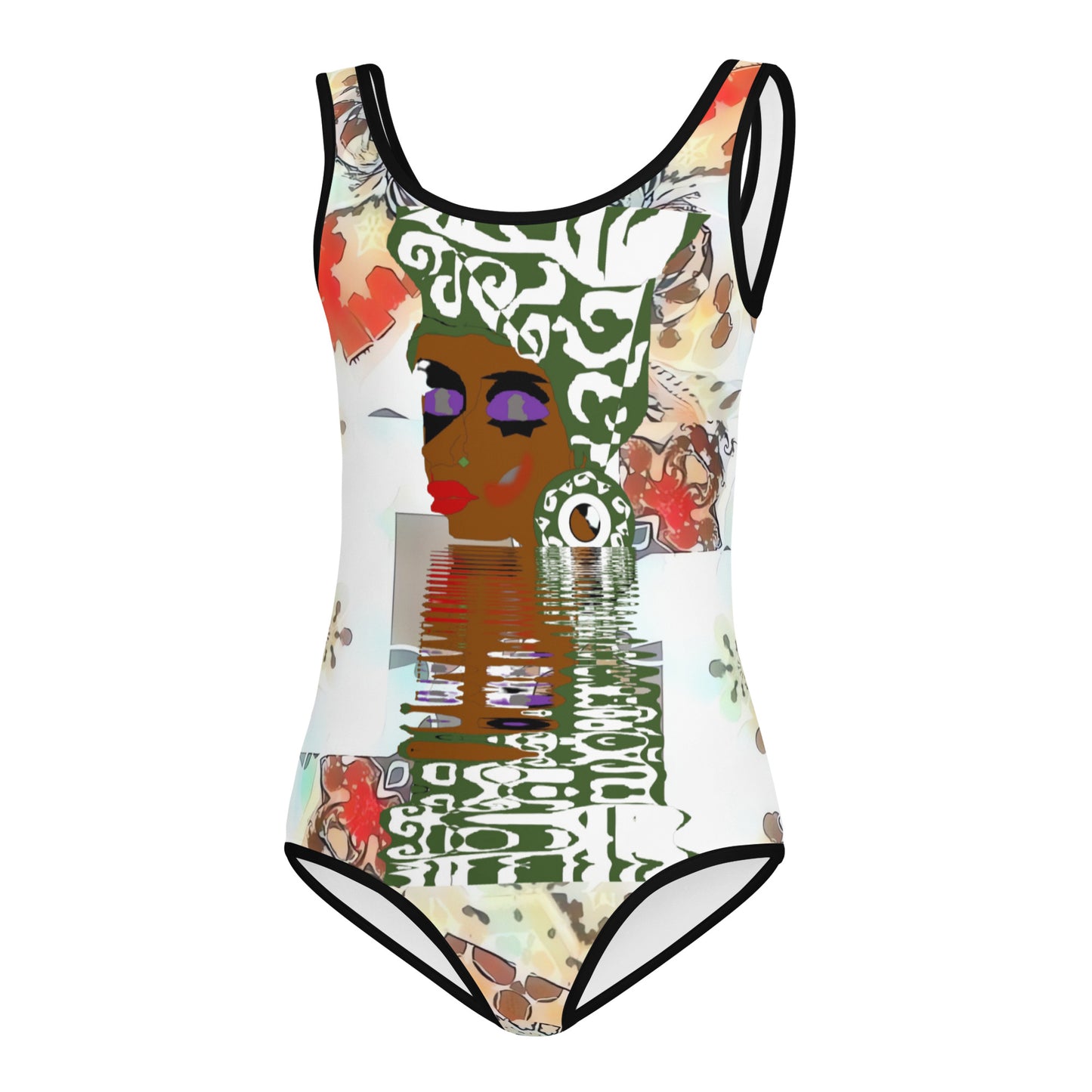 All-Over Print Kids Swimsuit