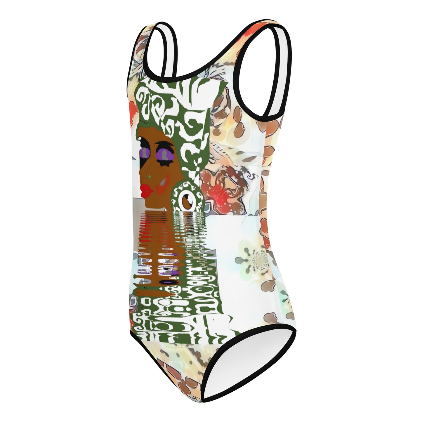 All-Over Print Kids Swimsuit