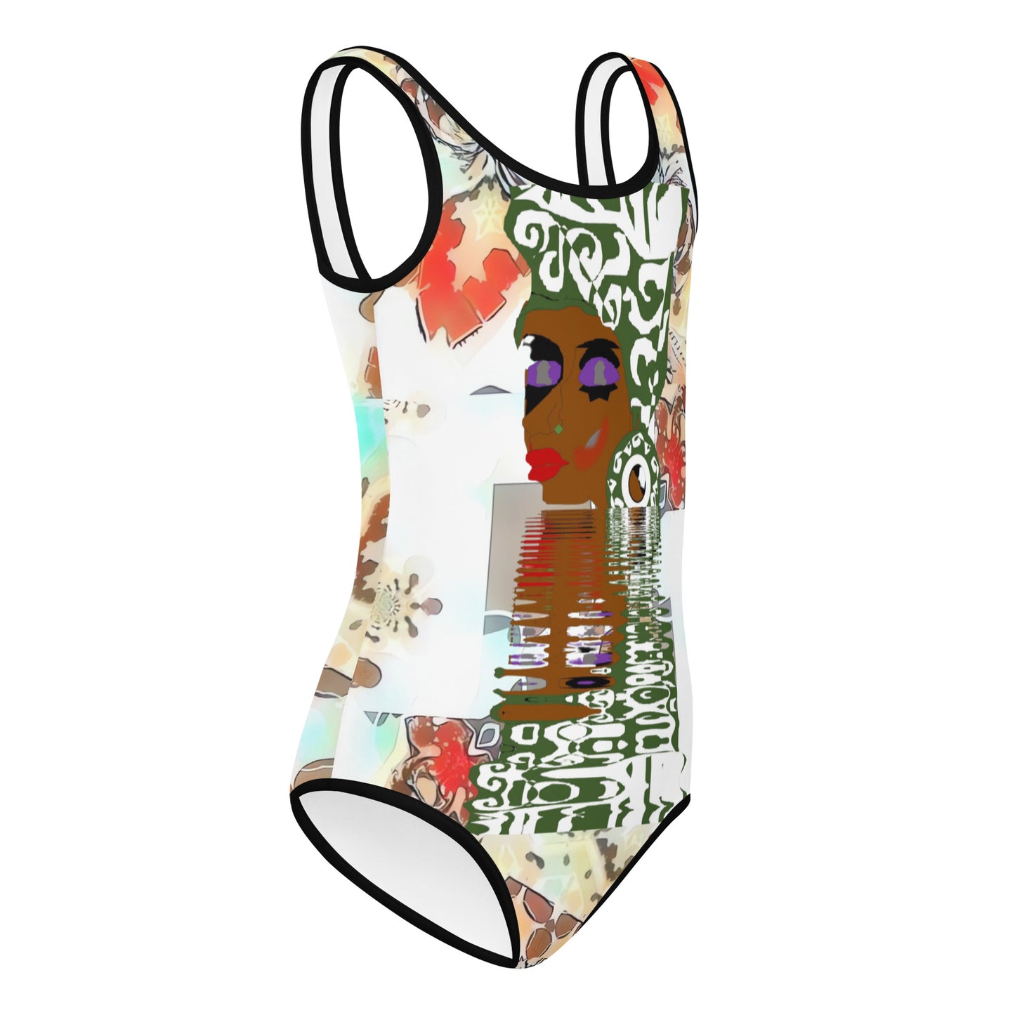 All-Over Print Kids Swimsuit