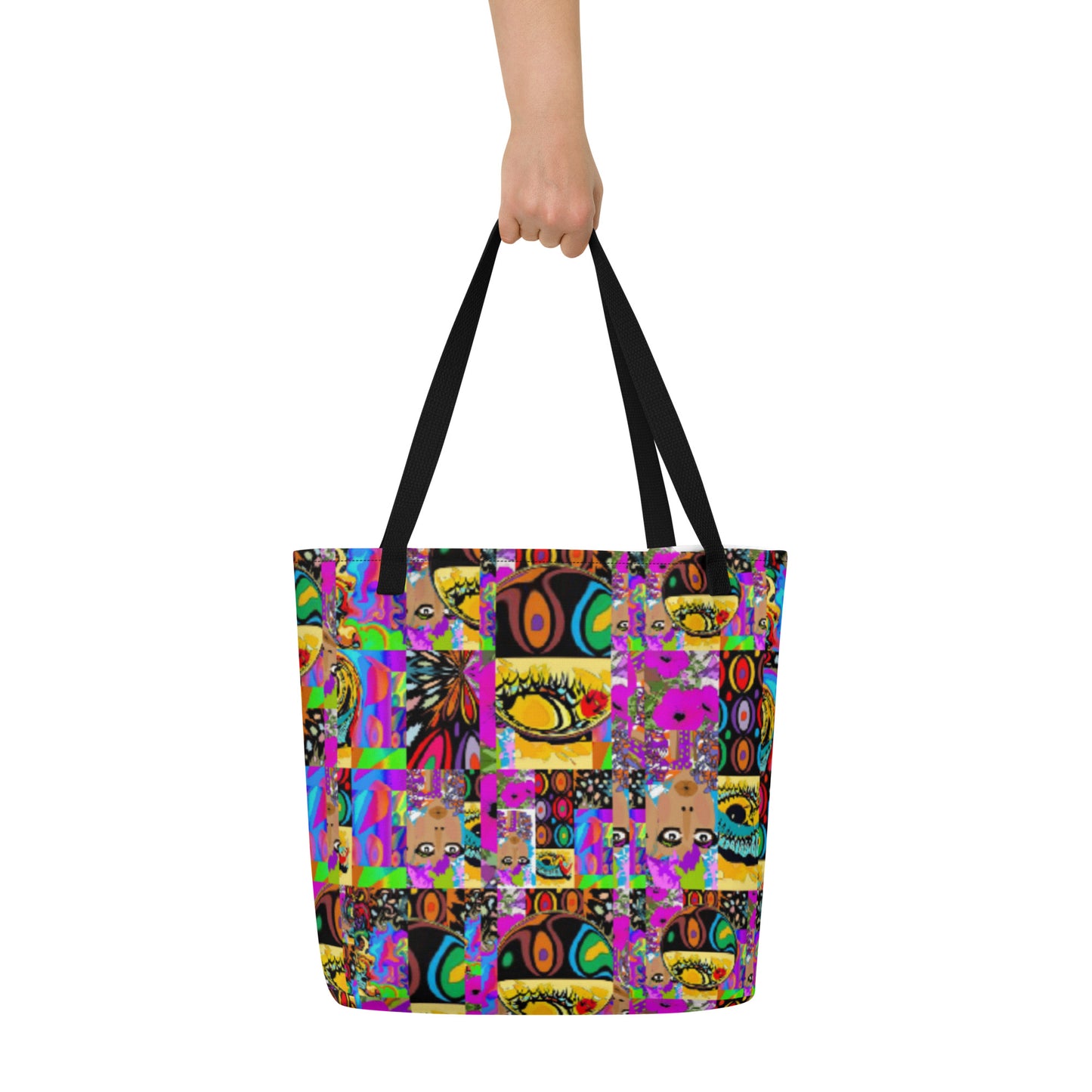 All-Over Print Large Tote Bag