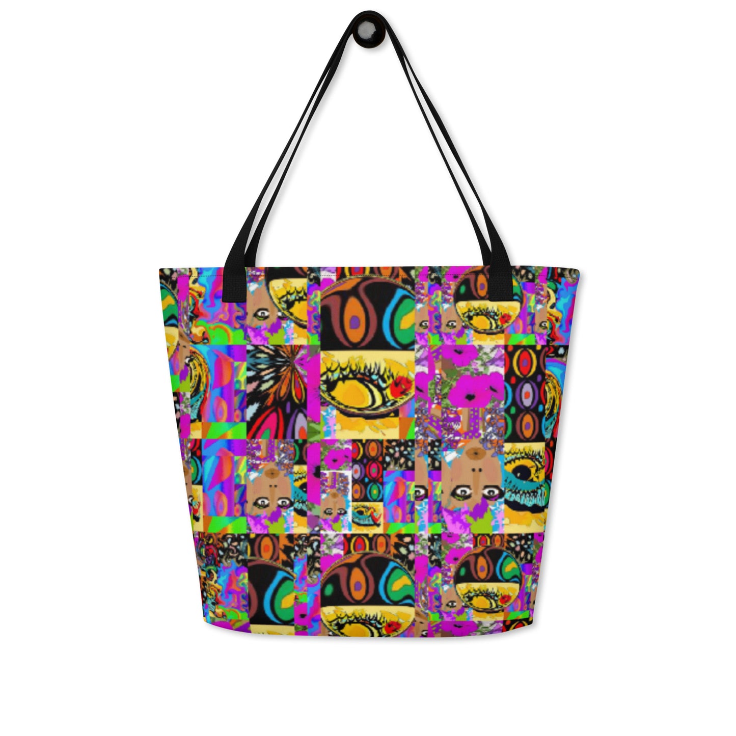 All-Over Print Large Tote Bag