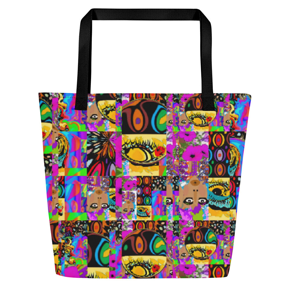 All-Over Print Large Tote Bag