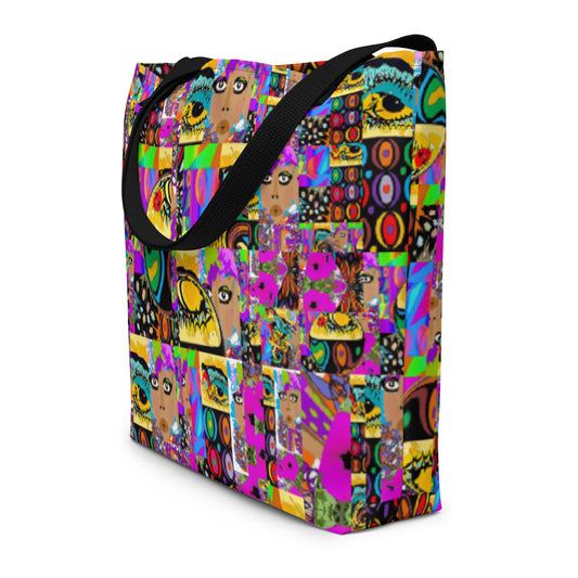 All-Over Print Large Tote Bag