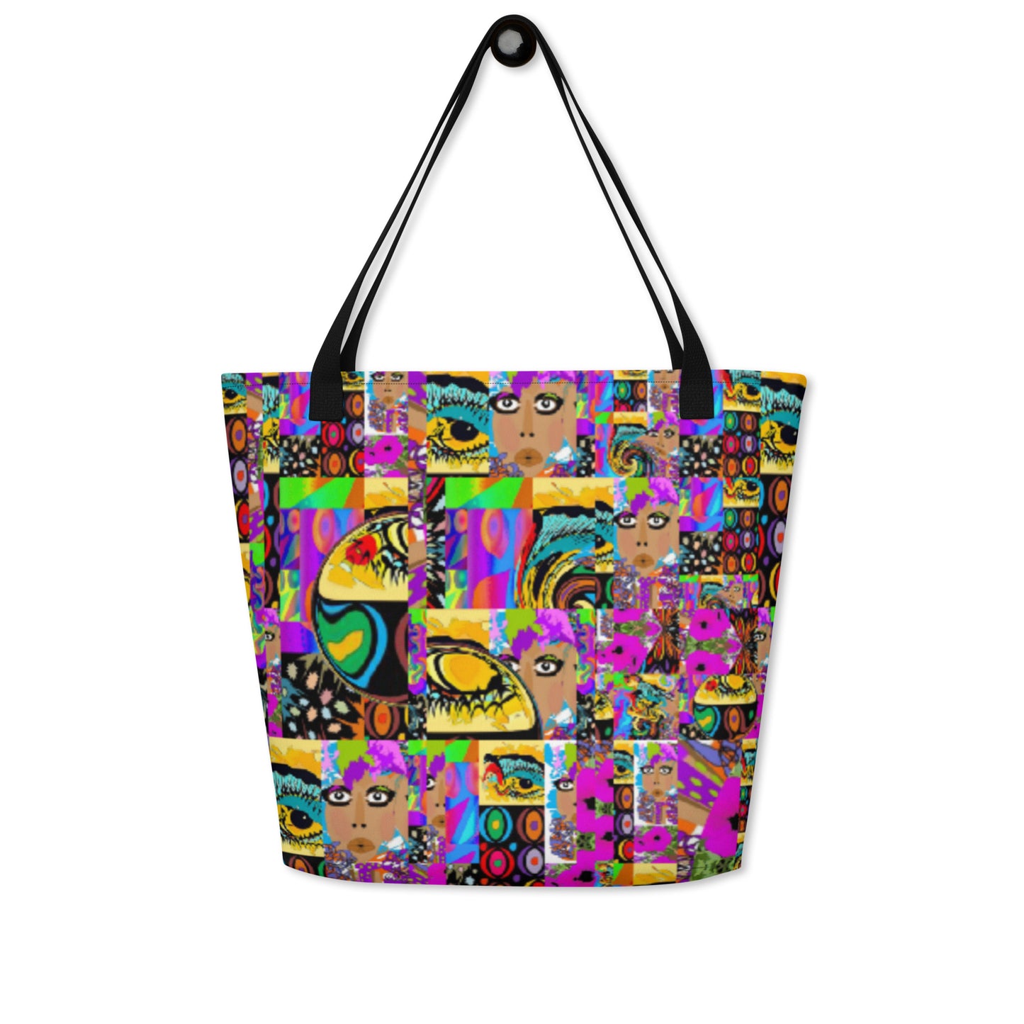 All-Over Print Large Tote Bag