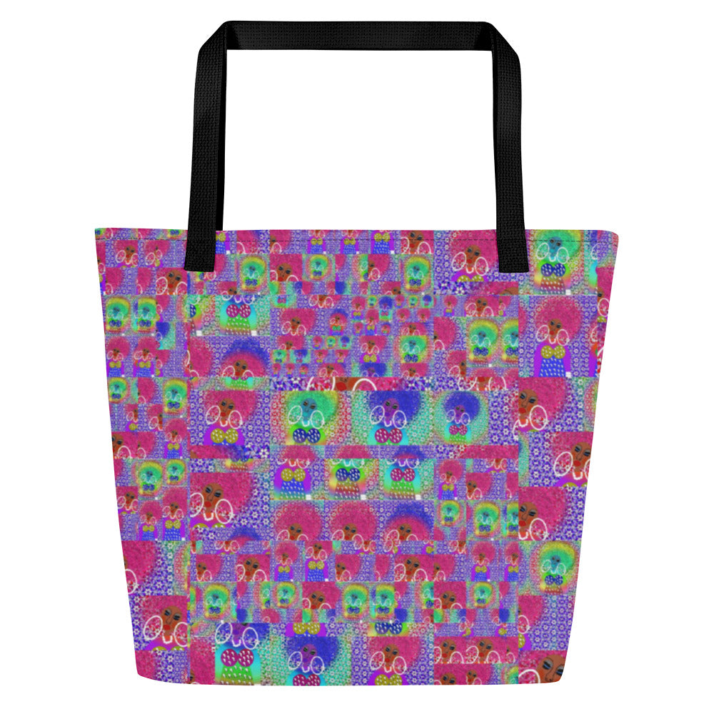 All-Over Print Large Tote Bag