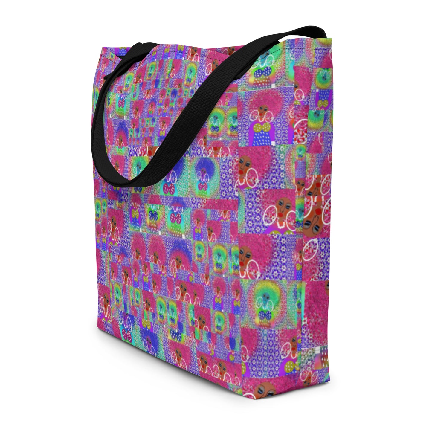 All-Over Print Large Tote Bag