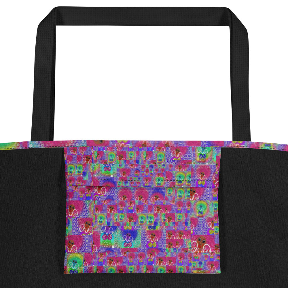 All-Over Print Large Tote Bag