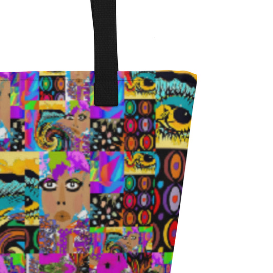 All-Over Print Large Tote Bag