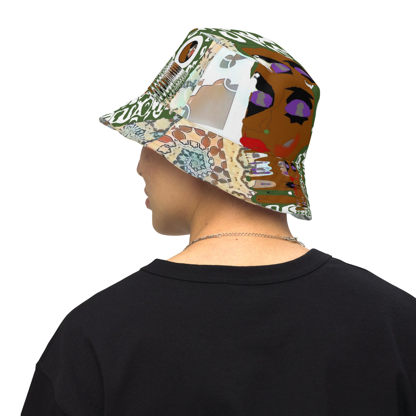 Reversible bucket hat