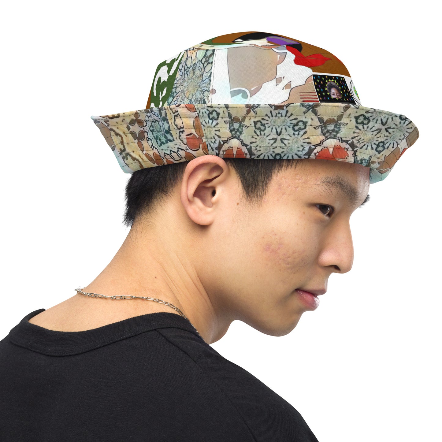 Reversible bucket hat