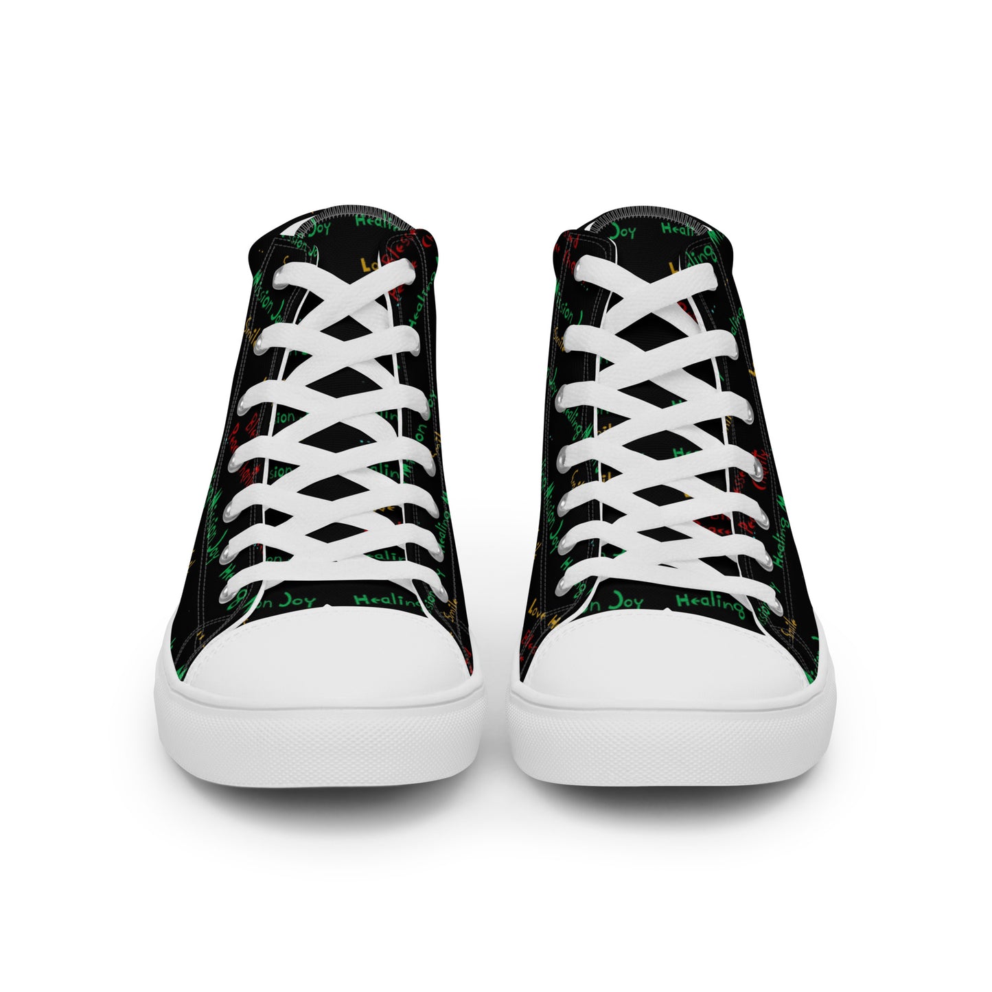 Men’s high top canvas shoes