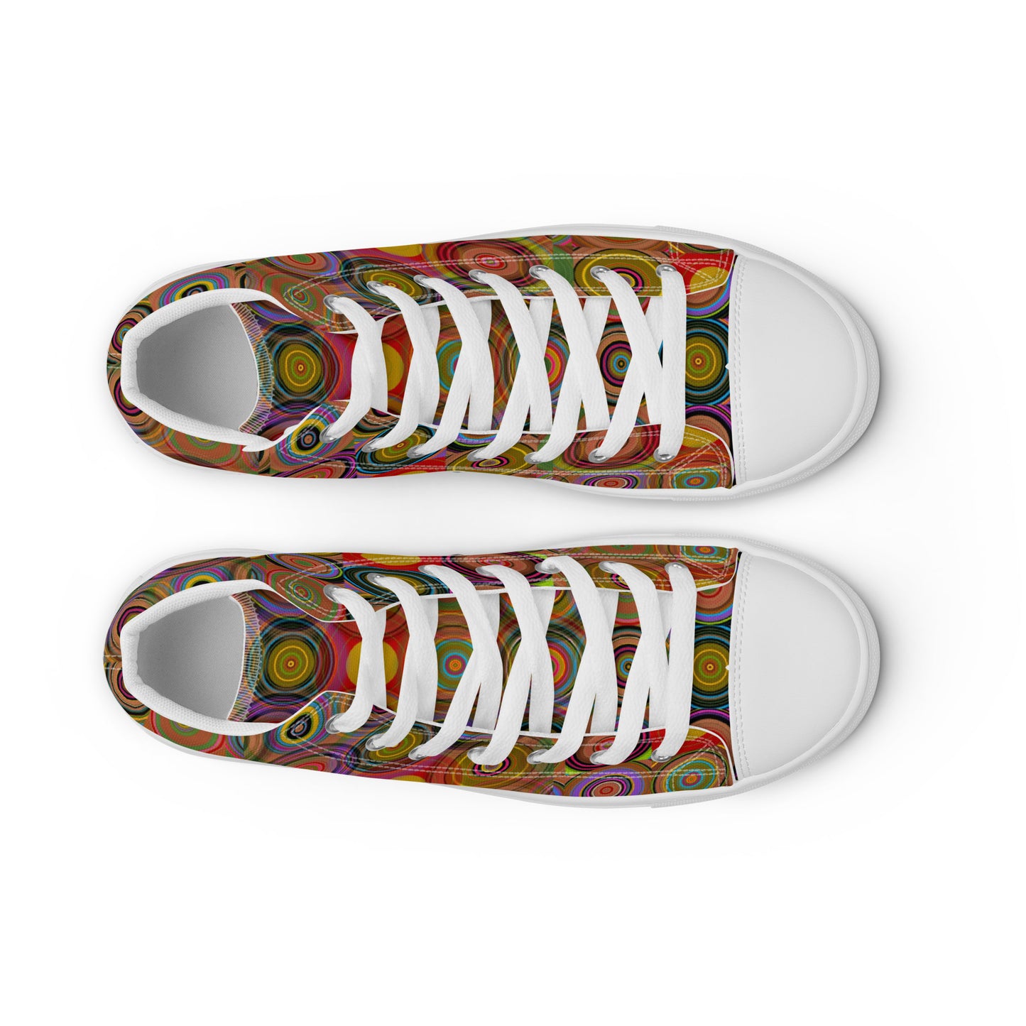 Women’s high top canvas shoes