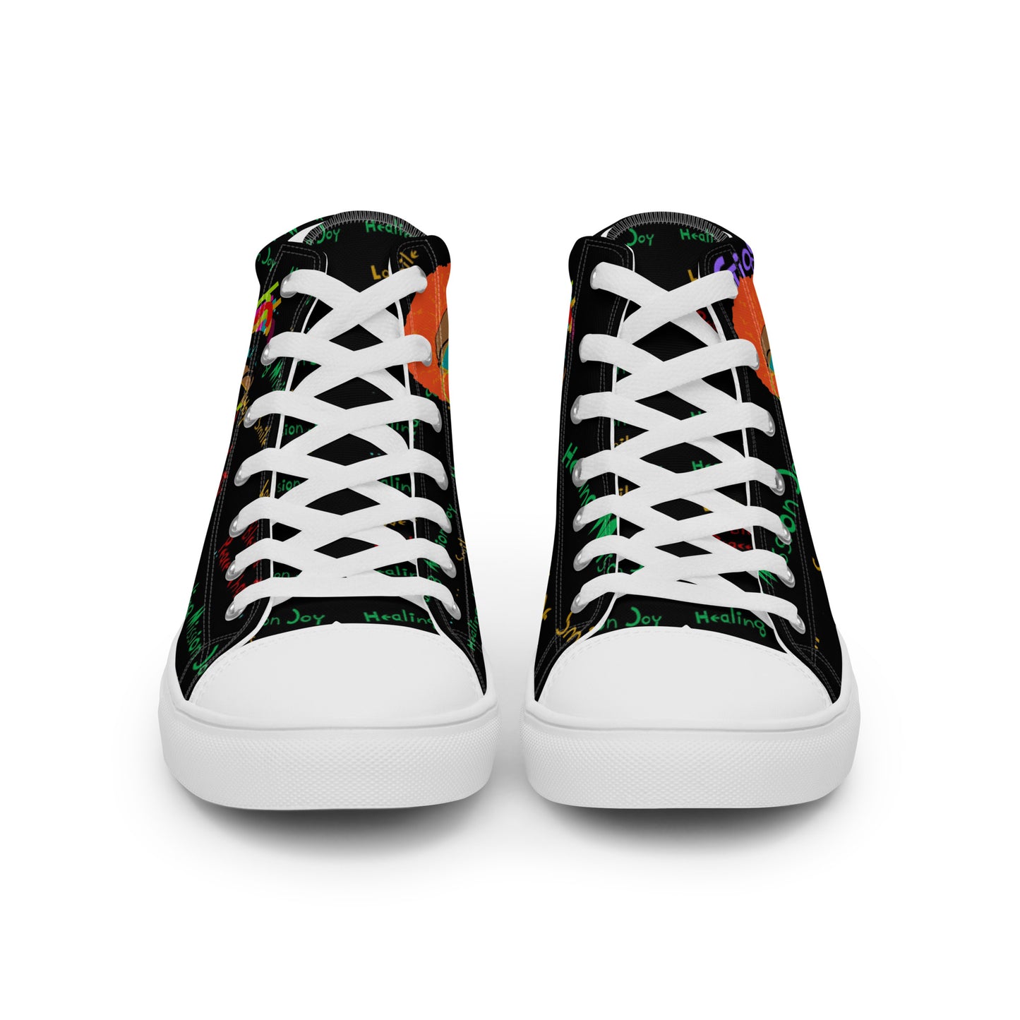 Women’s high top canvas shoes