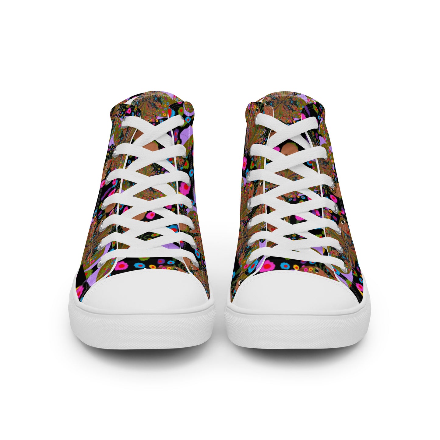 Women’s high top canvas shoes