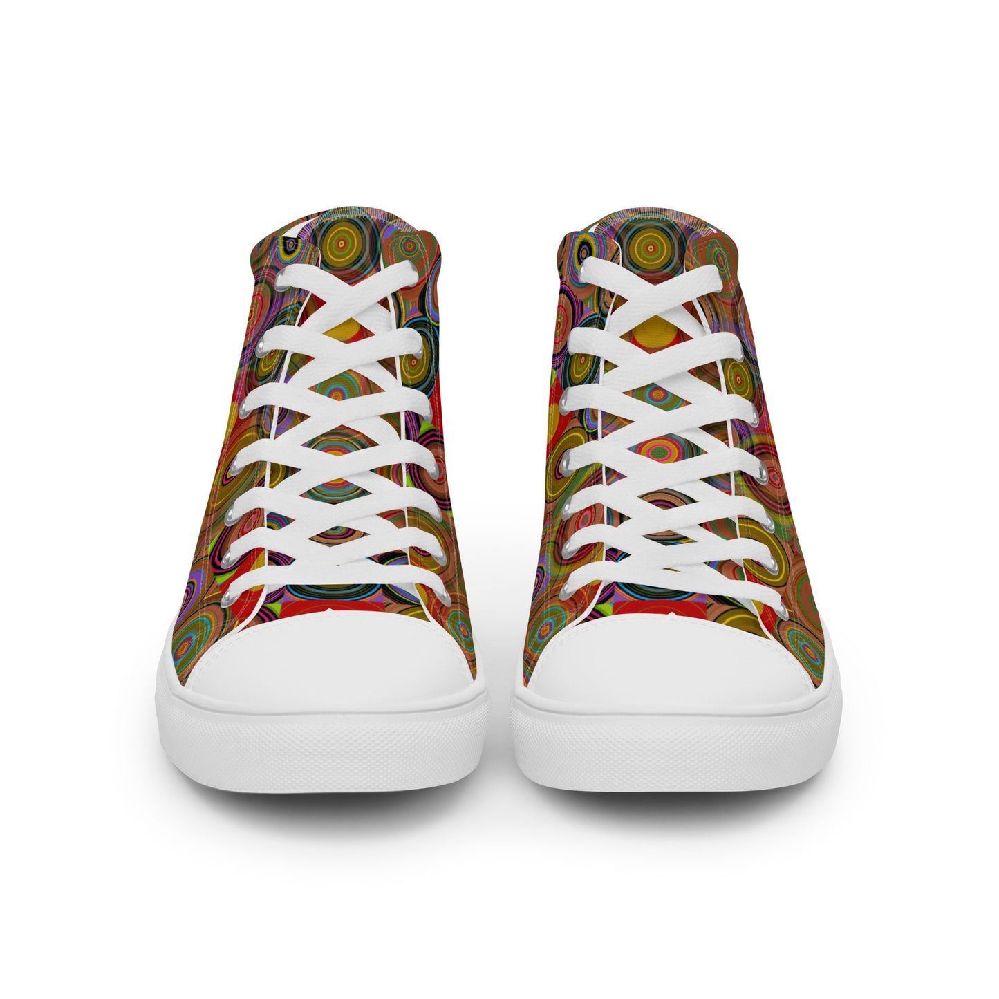 Women’s high top canvas shoes