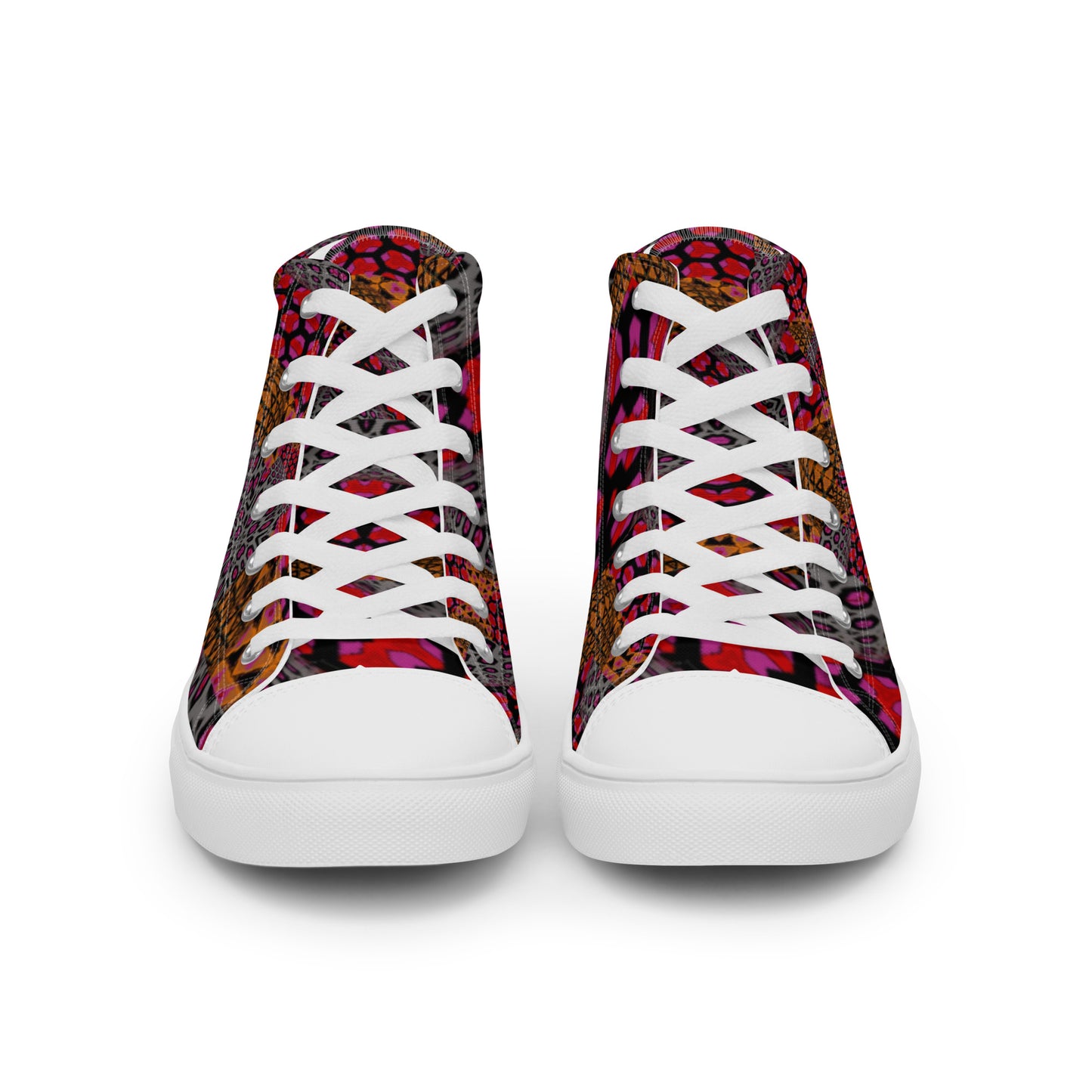 Women’s high top canvas shoes