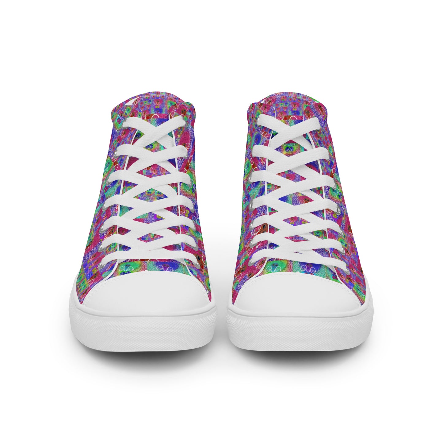 Women’s high top canvas shoes