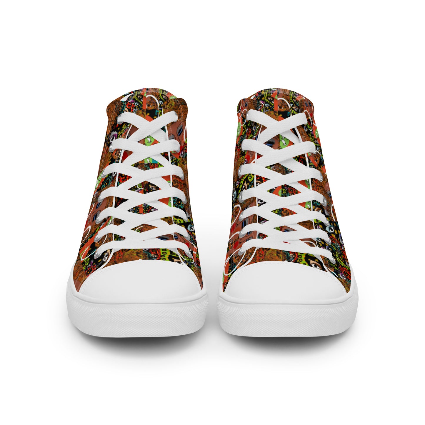 Women’s high top canvas shoes