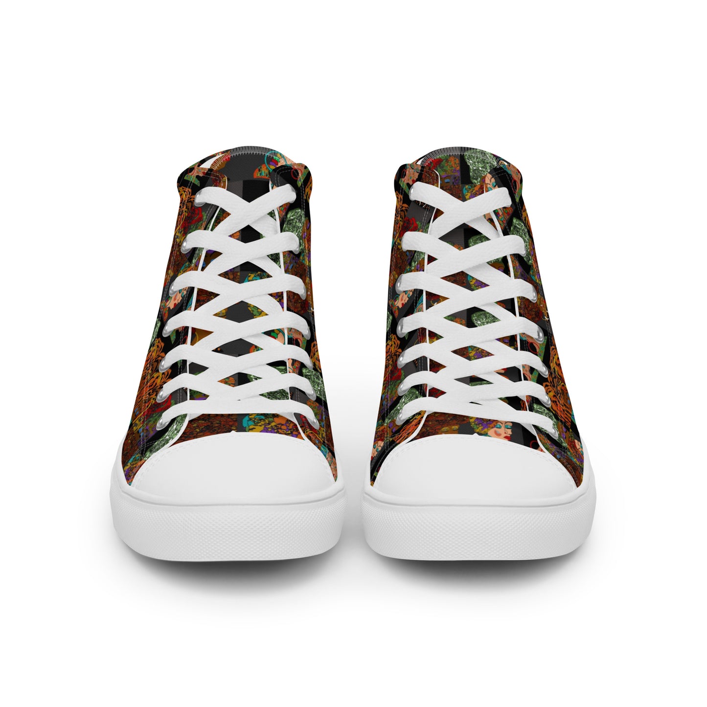 Women’s high top canvas shoes