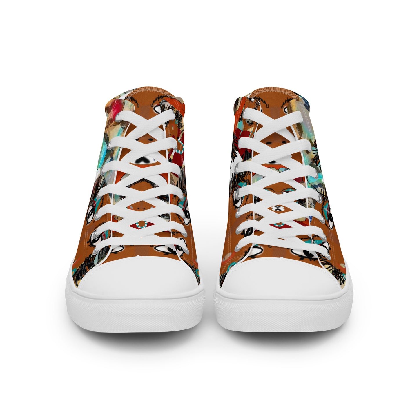 Women’s high top canvas shoes