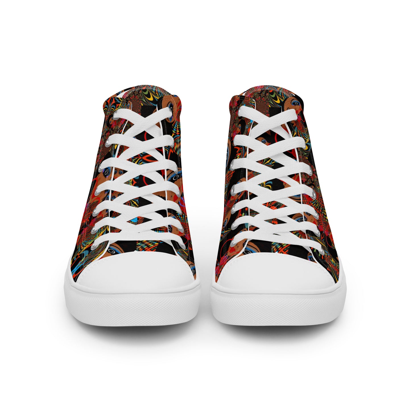 Women’s high top canvas shoes