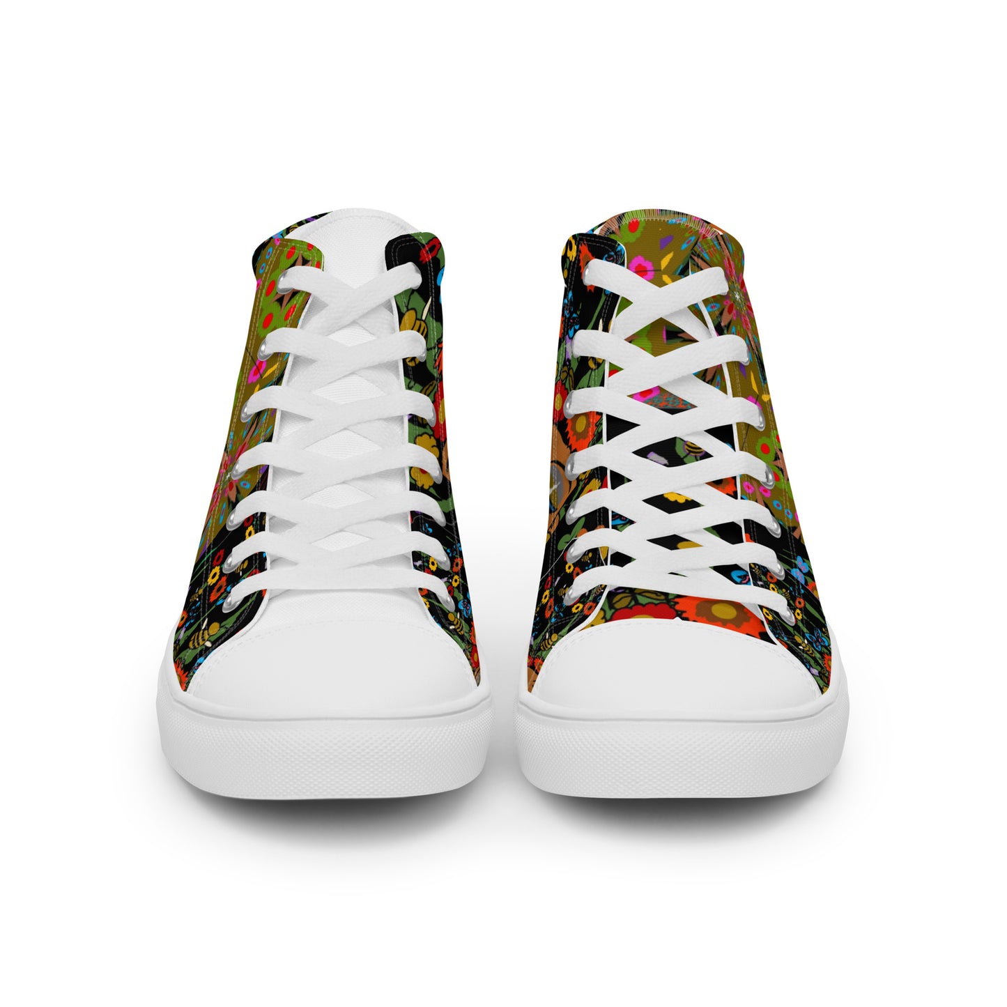 Women’s high top canvas shoes