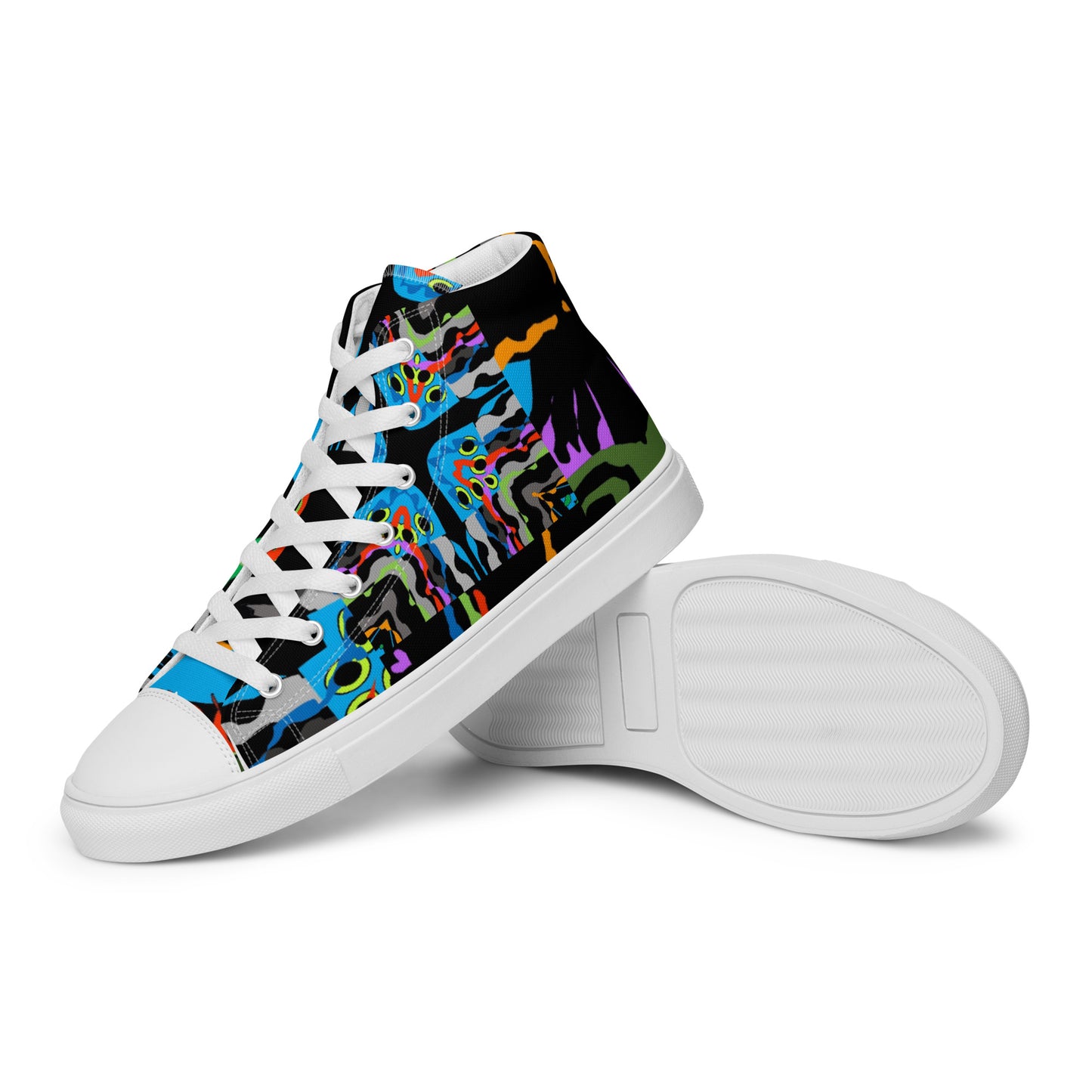 Women’s high top canvas shoes