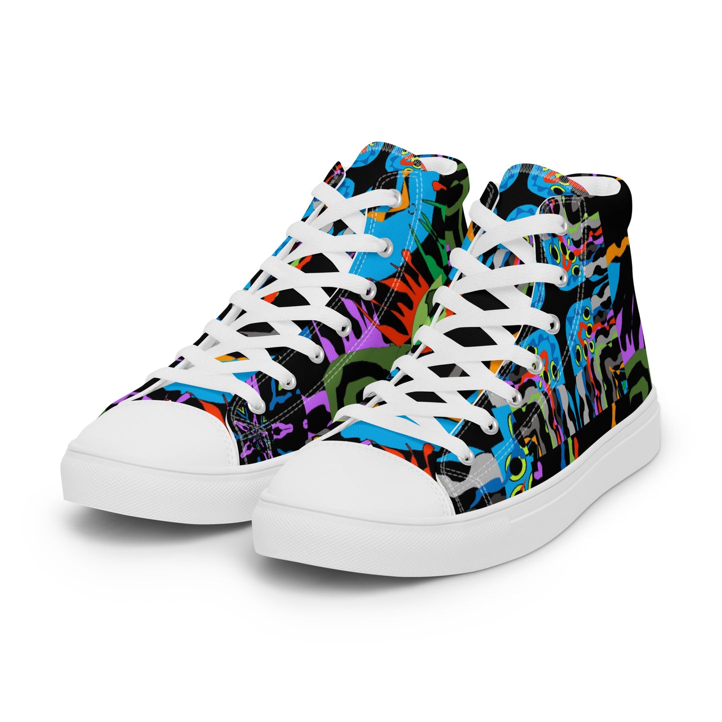 Women’s high top canvas shoes