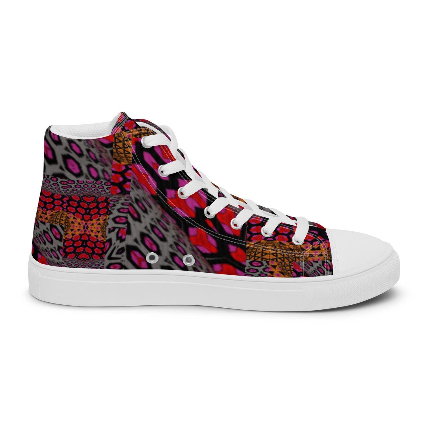 Women’s high top canvas shoes