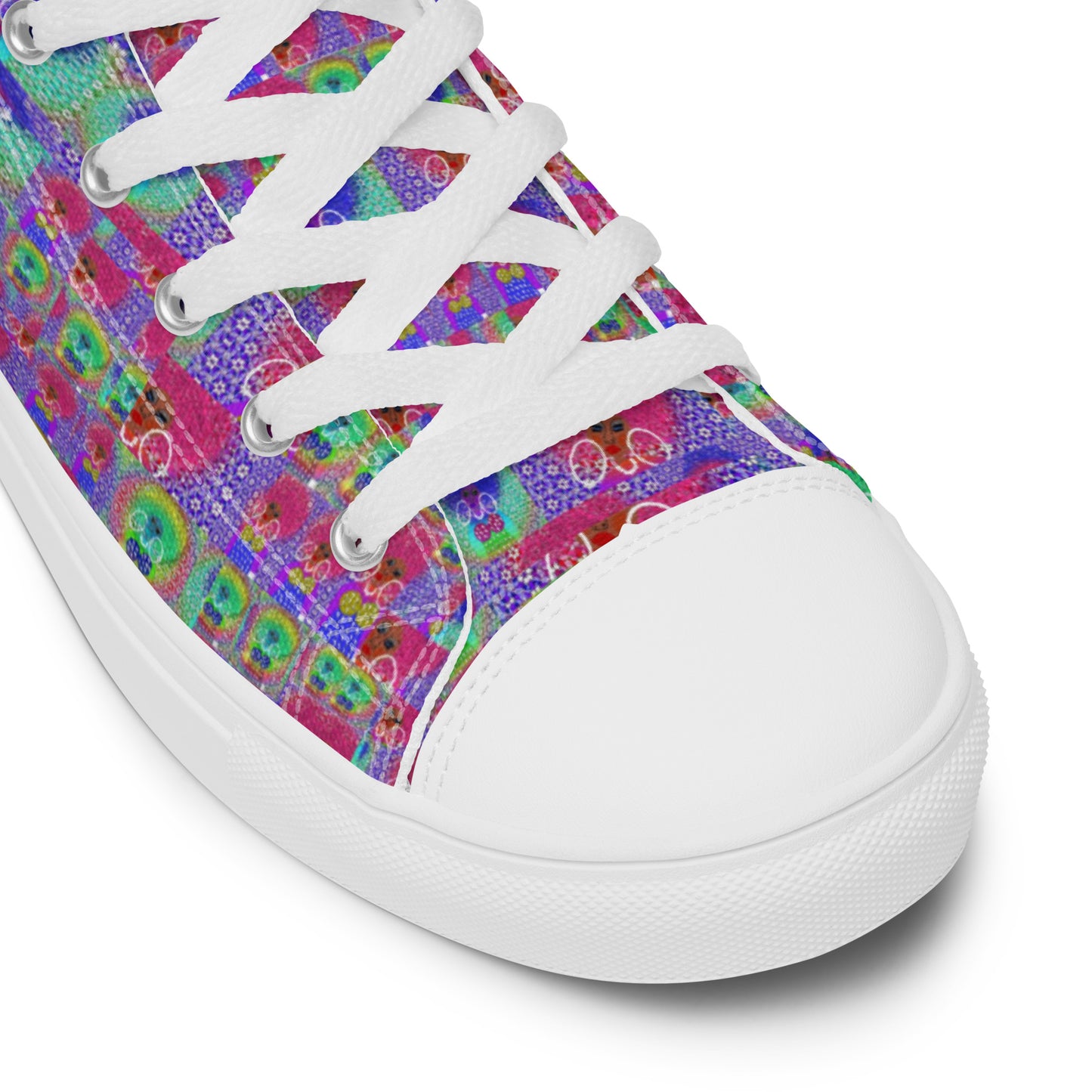 Women’s high top canvas shoes