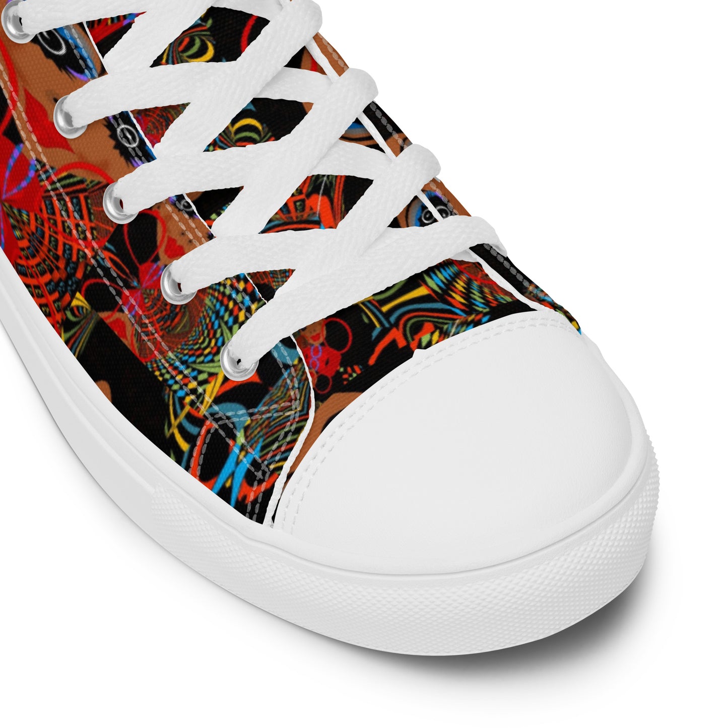 Women’s high top canvas shoes