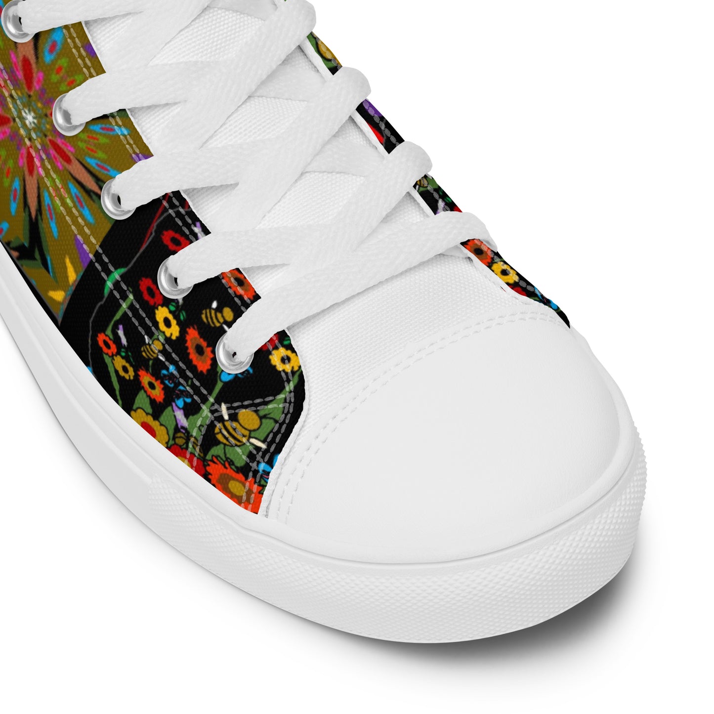 Women’s high top canvas shoes