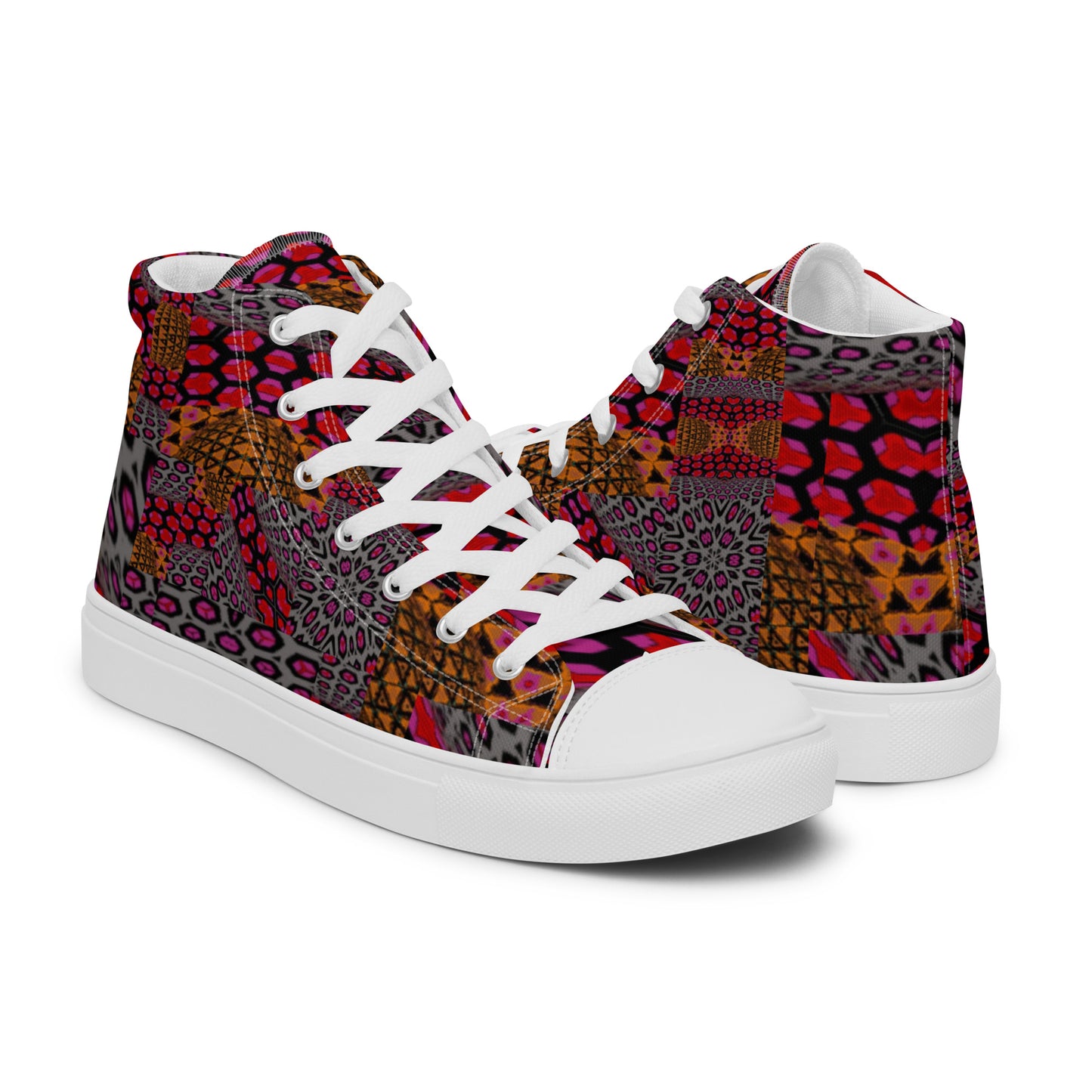 Women’s high top canvas shoes