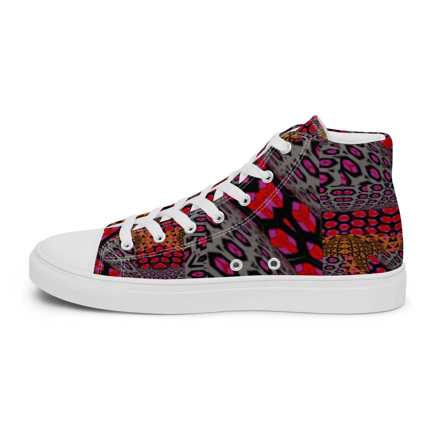 Women’s high top canvas shoes