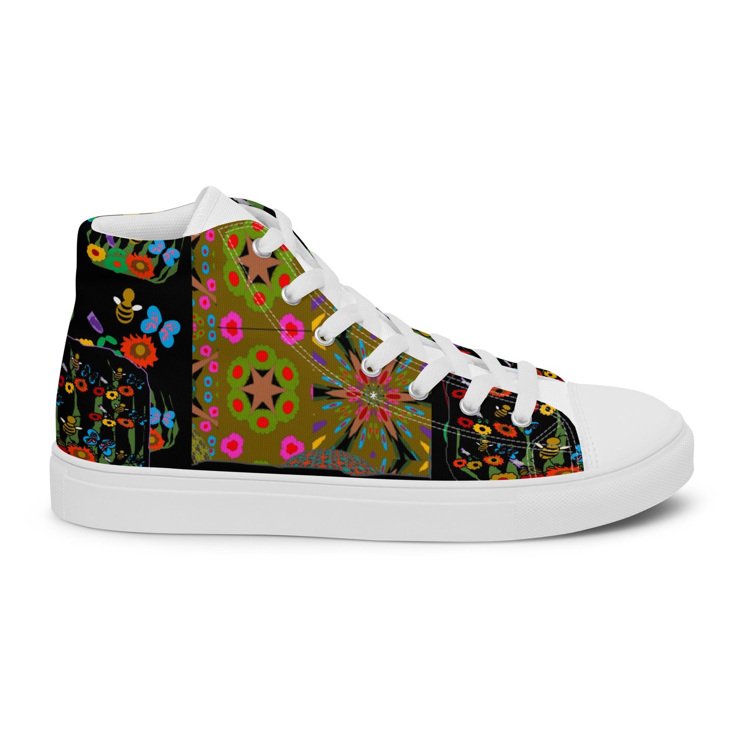 Women’s high top canvas shoes