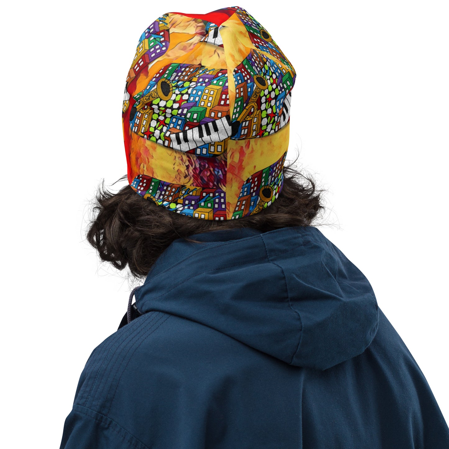 Sample All-Over Print Beanie