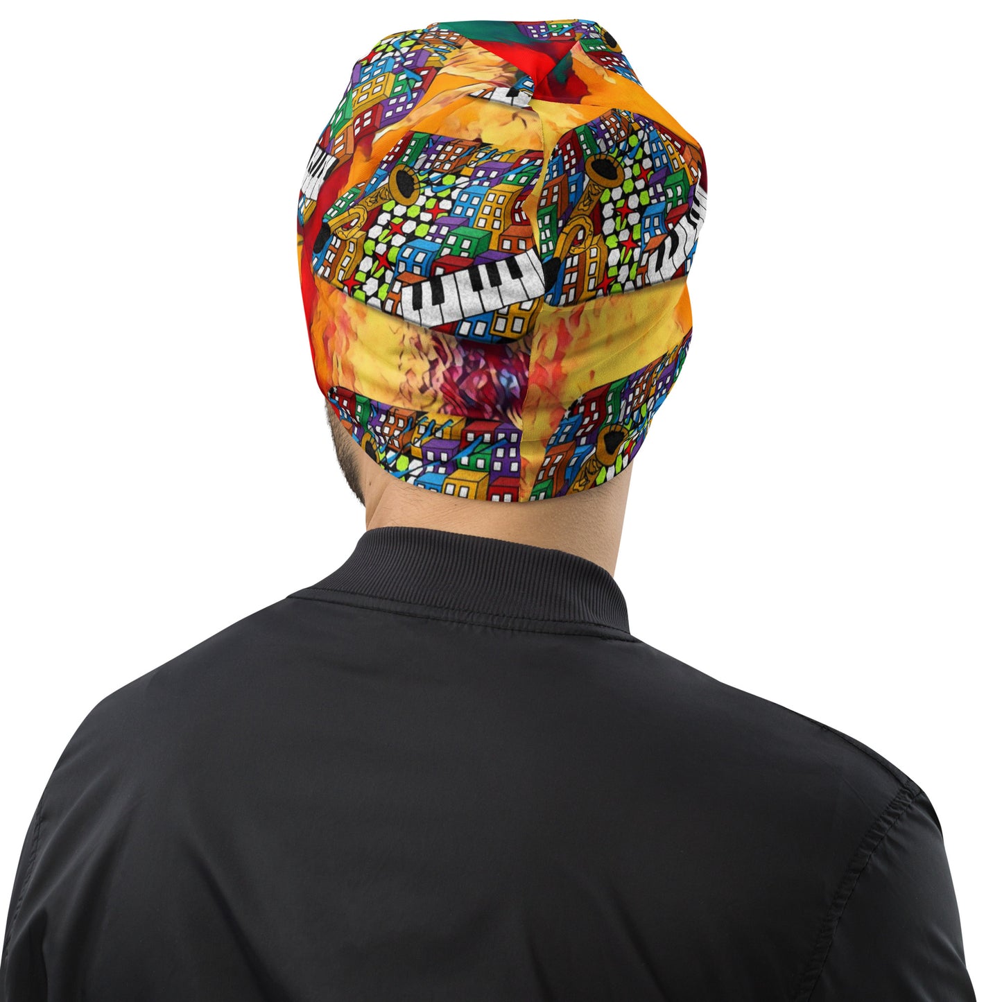 Sample All-Over Print Beanie