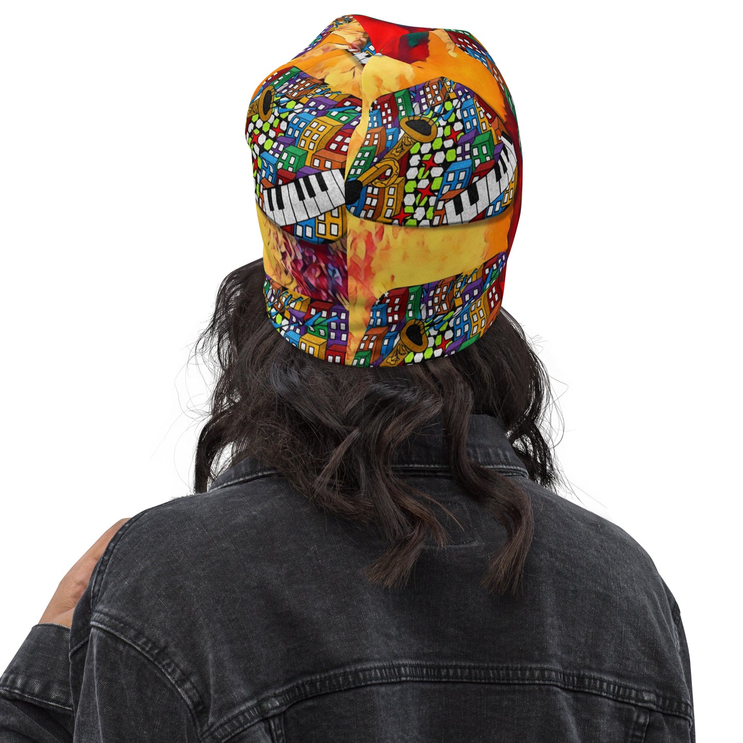 Sample All-Over Print Beanie