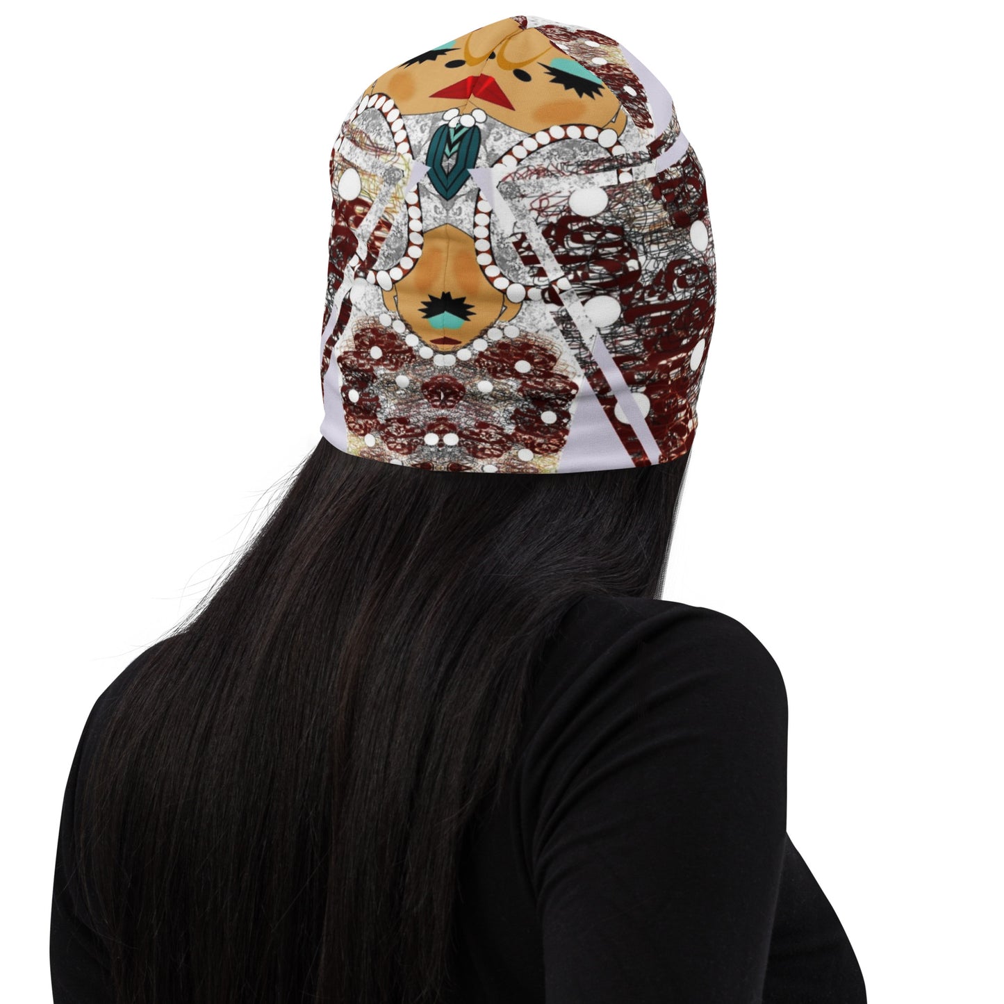 All-Over Print Beanie