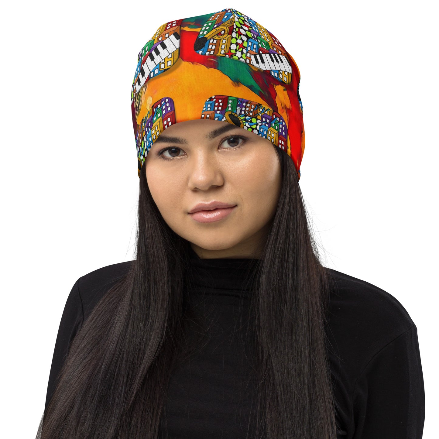 Sample All-Over Print Beanie