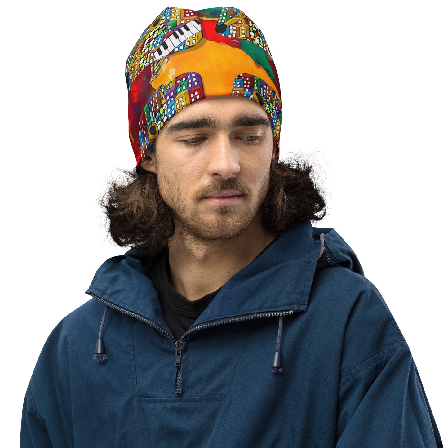 Sample All-Over Print Beanie