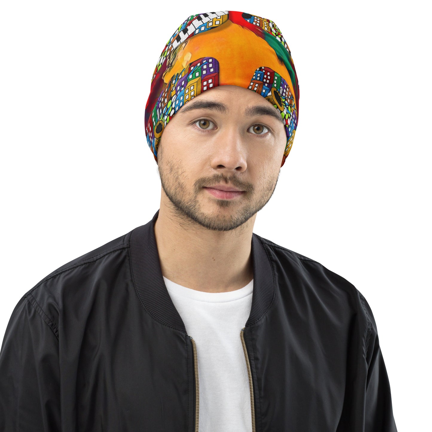 Sample All-Over Print Beanie