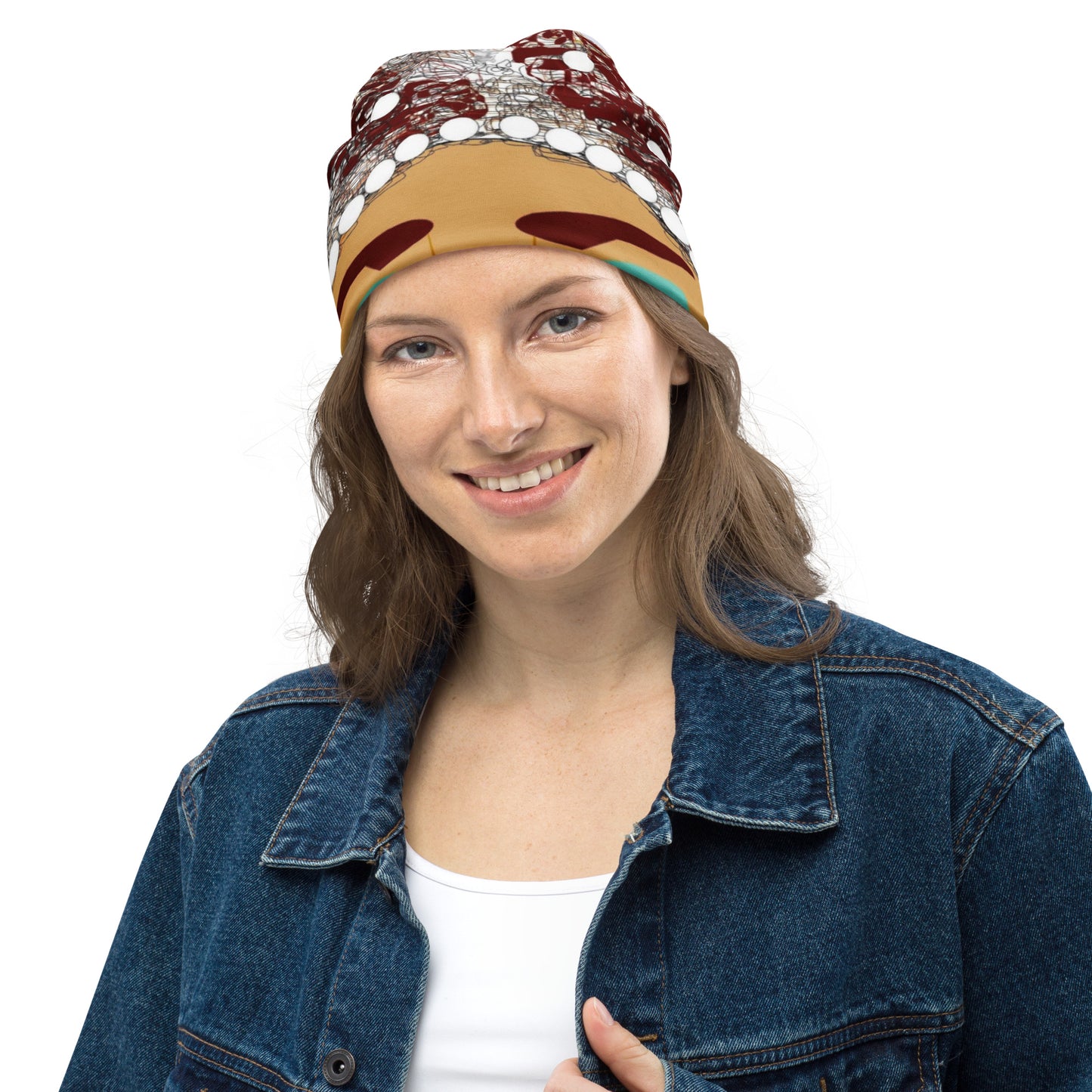 All-Over Print Beanie