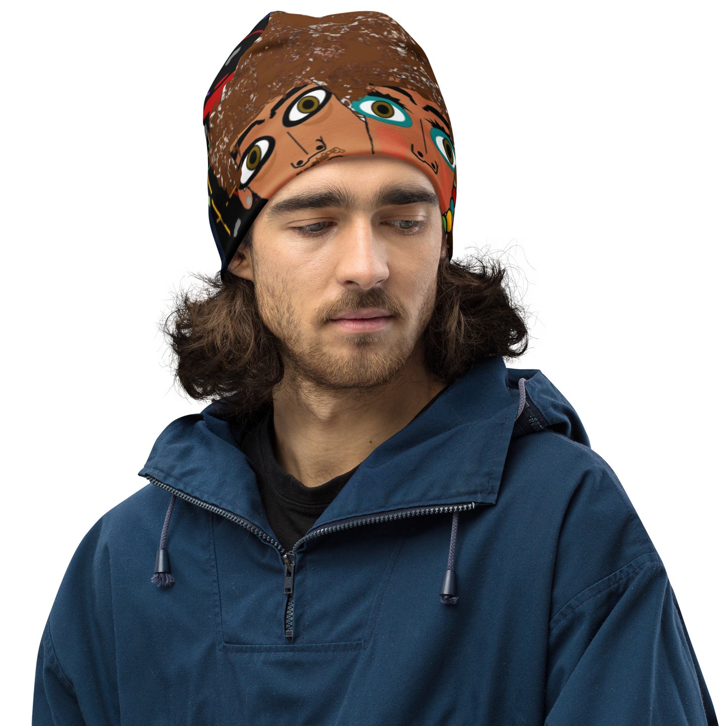 All-Over Print Beanie