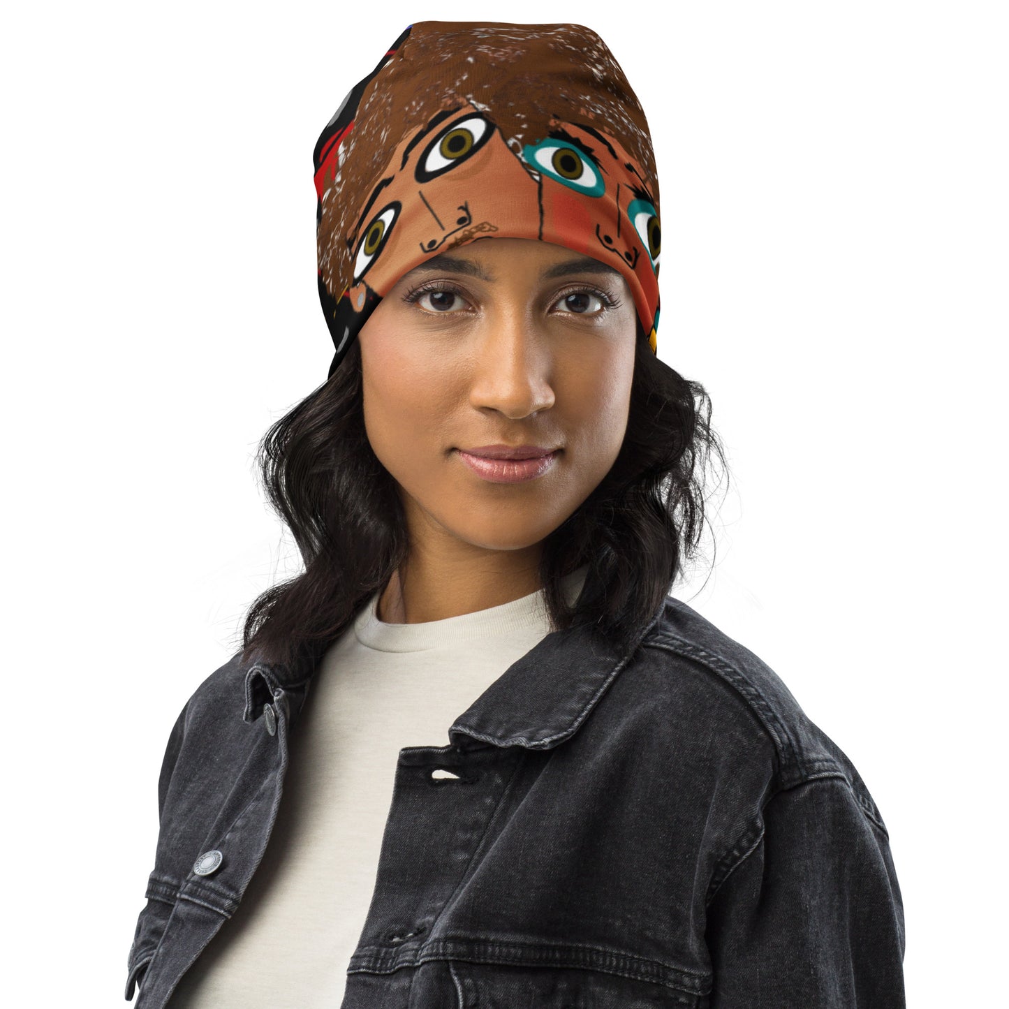 All-Over Print Beanie