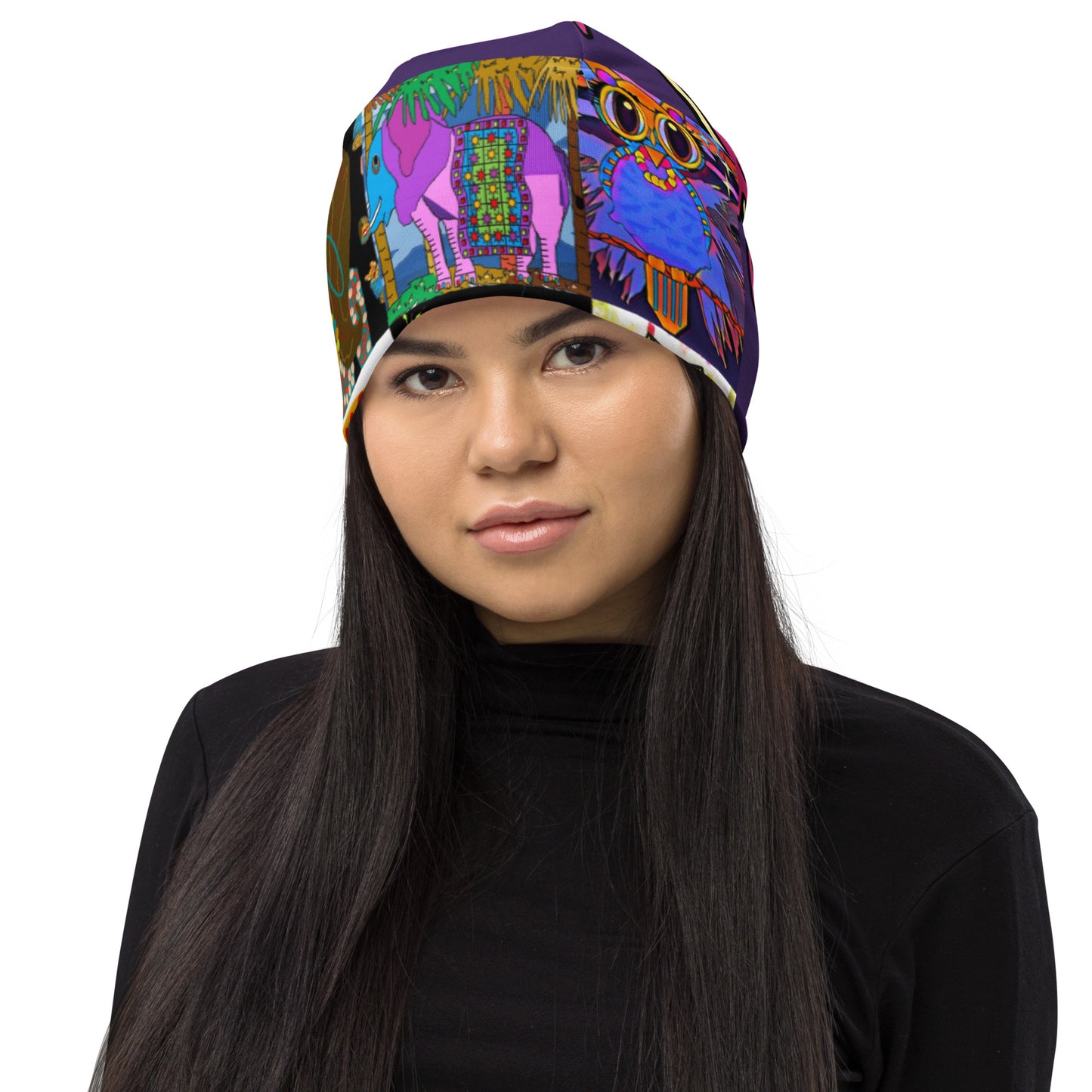 All-Over Print Beanie