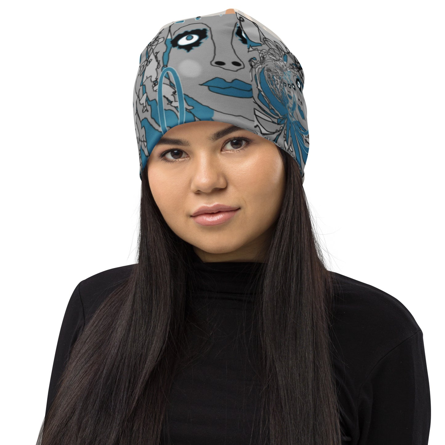 All-Over Print Beanie